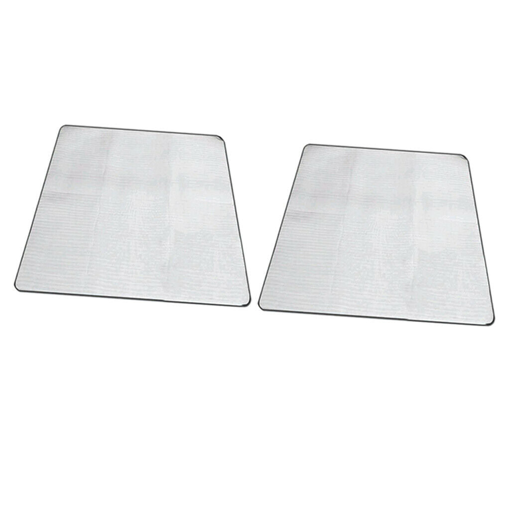 2Pcs Waterproof Insulated Camping Mattress for Outdoor Picnic 200x150cm