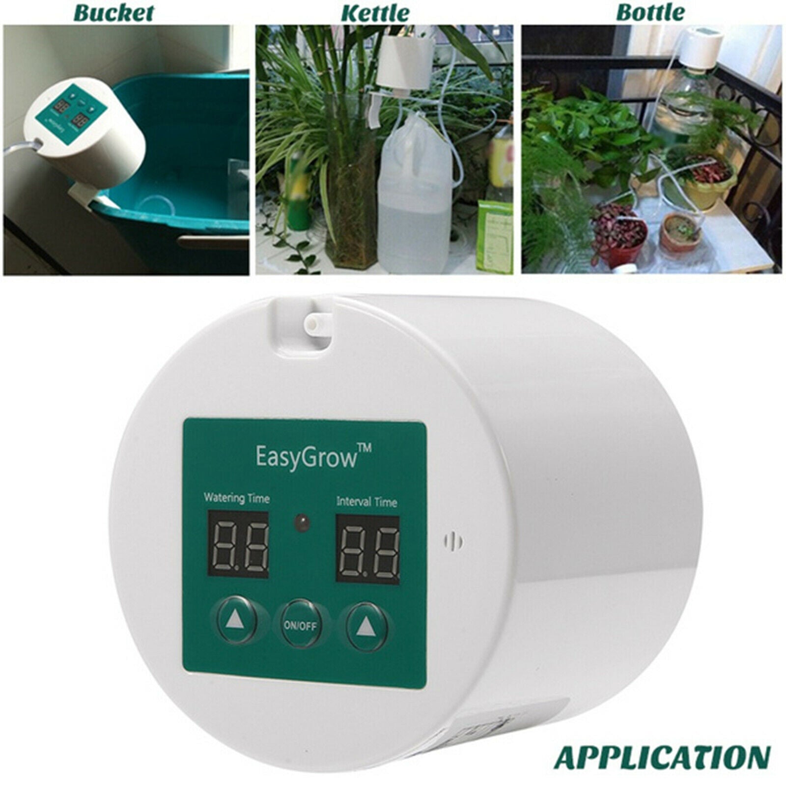 Automatic Drip Irrigation Kit Self Watering System Device Battery Powered
