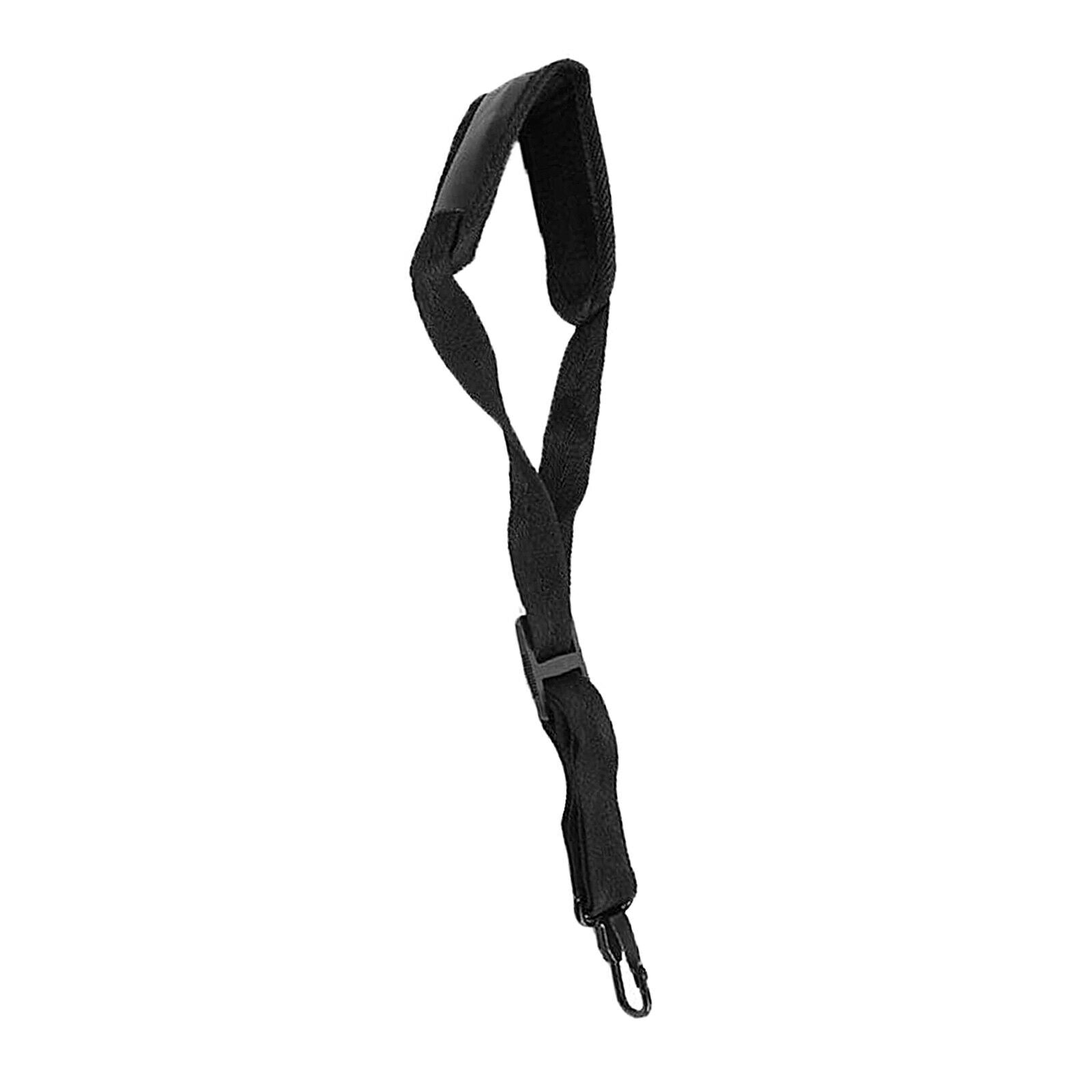 Adjustable Saxophone PU Leather Neck Strap for Sax Clarinet Music Instrument