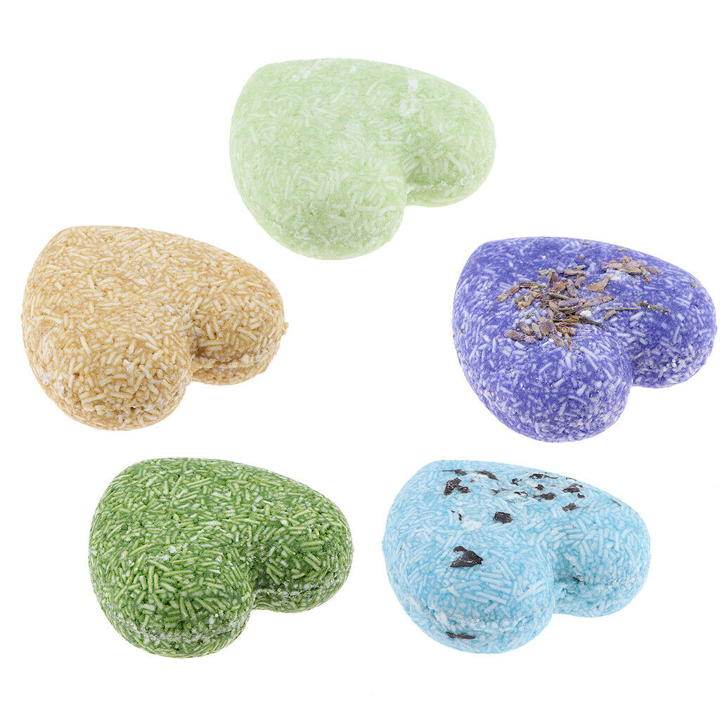 5pcs 55g Handmade Hair Shampoo Soap Bar Natural Dry Shampoo Soap Hair Care