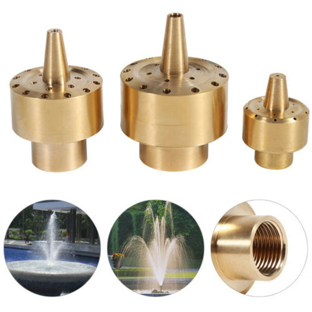 1/2 DN15 Brass Column Fireworks Fountain Nozzles Sprinkler Spray Head^dmK Qx