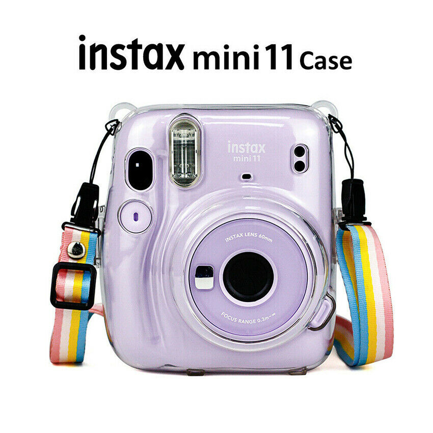 Dustproof For Fujifilm Instax Mini 11 Instant Camera Clear Case Hard Cover