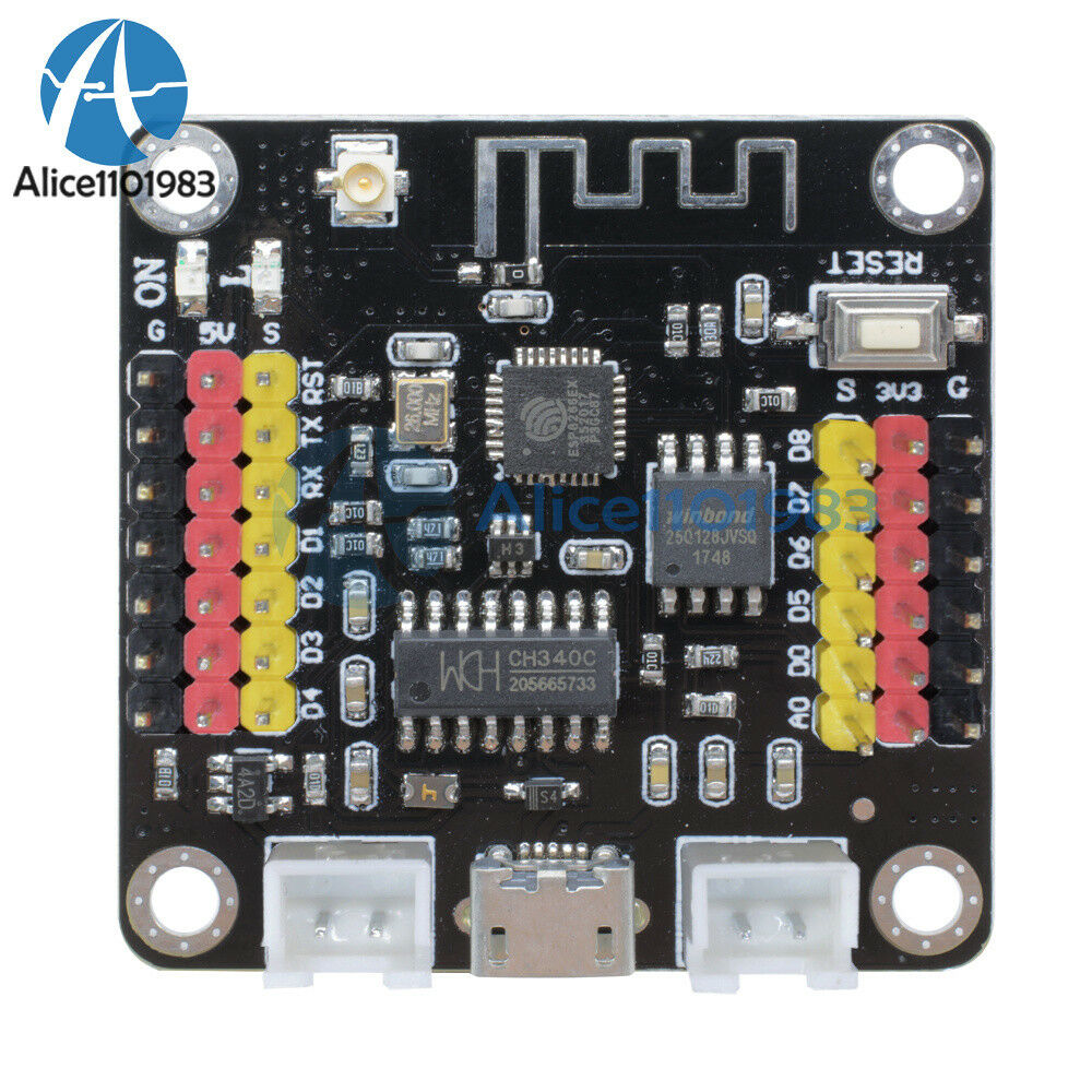3.3V/5V ESP8266 CH340 Wifi Development Board Antenna I/O SPI for Arduino Nodemcu