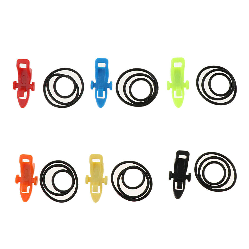 6pcs ABS Plastic Fishing Rod Hook  Holder
