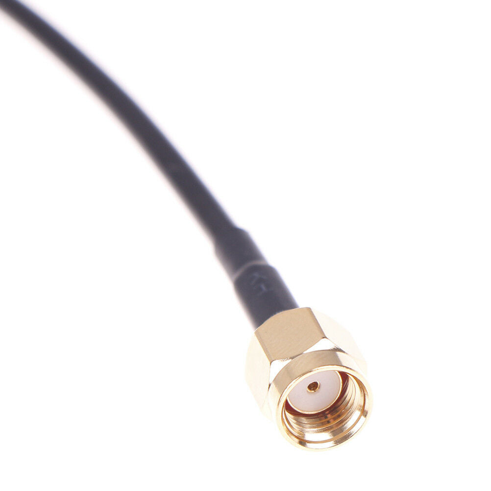 1PC 2m WiFi router antenna extension cable cord RG174 RP-SMA male to femal.l8