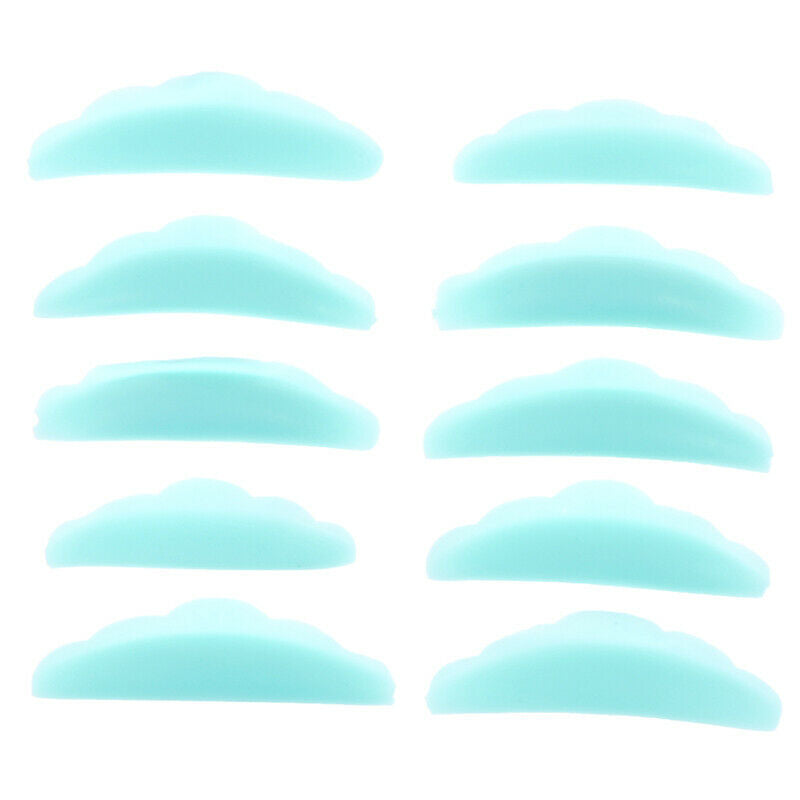 5Pairs  Eyelash Perming Pad Silicone Curler Rods Lashes Lift Shield Tool PatBDA