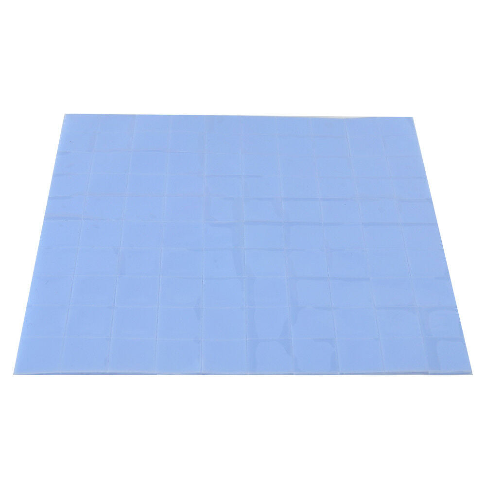 1 Pack 10mmx10mmx0.5mm GPU CPU Heatsink Cooling Thermal Conductive Silicone Pads