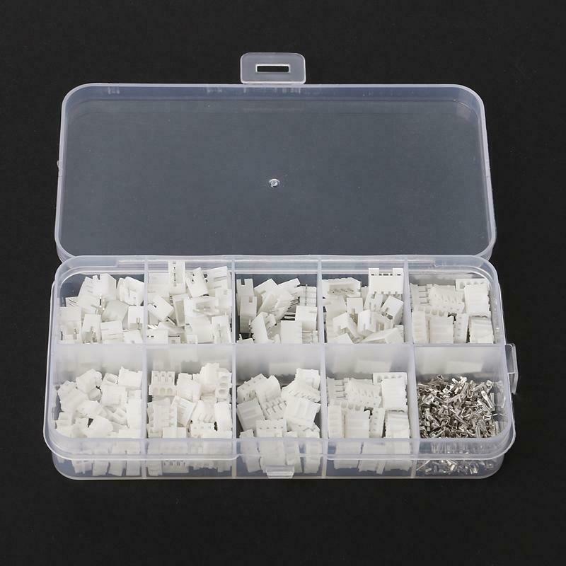 270Pcs/90 Sets PH 2.0mm 2 3 4 Pin Plug Connector Male Female Crimps DIP In A Box