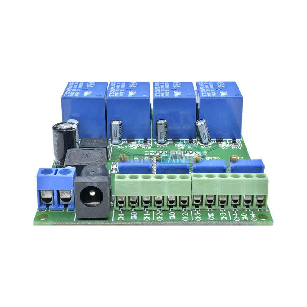 DC 12V 4-Channel Voltage Comparator Stable LM393 Comparator Module