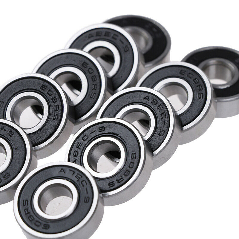 10X608 ABEC-9 Skate Wheel Bearing Durable No Noise Scooter Replacement Part m Kt