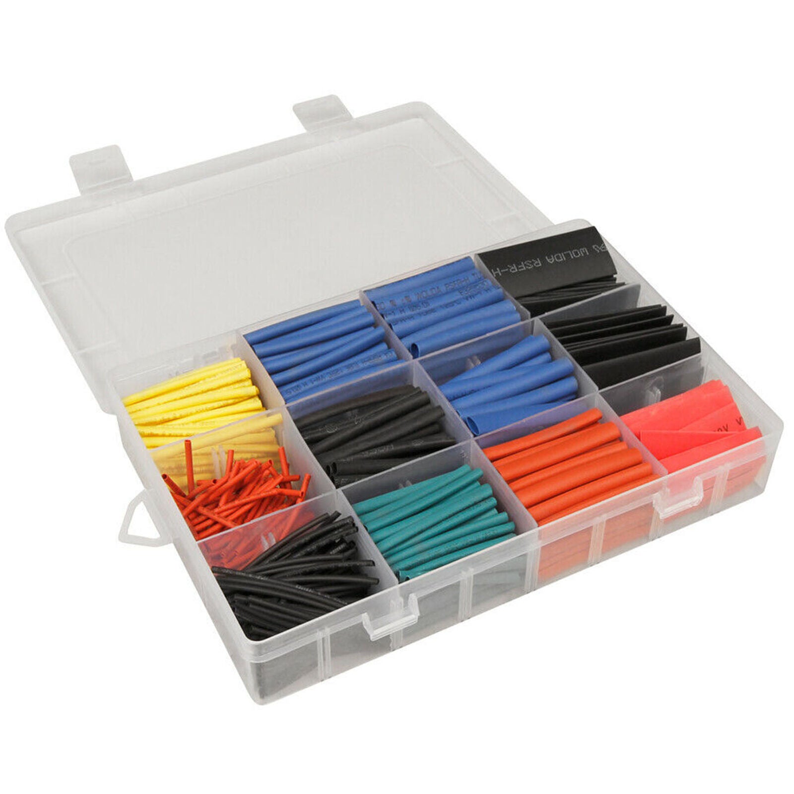 560Pcs Heat Shrink Tubing Tube Assortment Wire Cable Insulation Sleeving Set