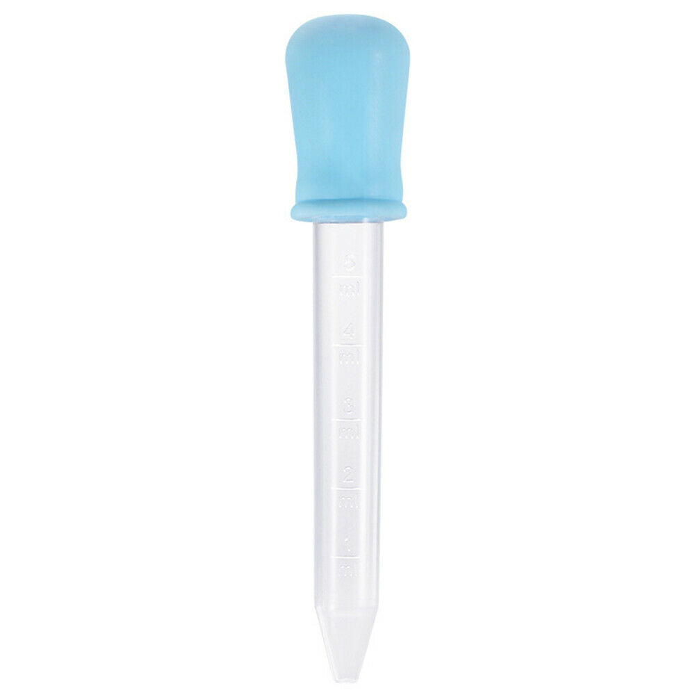 2 Pcs Silicone Pipette Liquid Food Dropper Infant Baby Medicine Feeder Tools