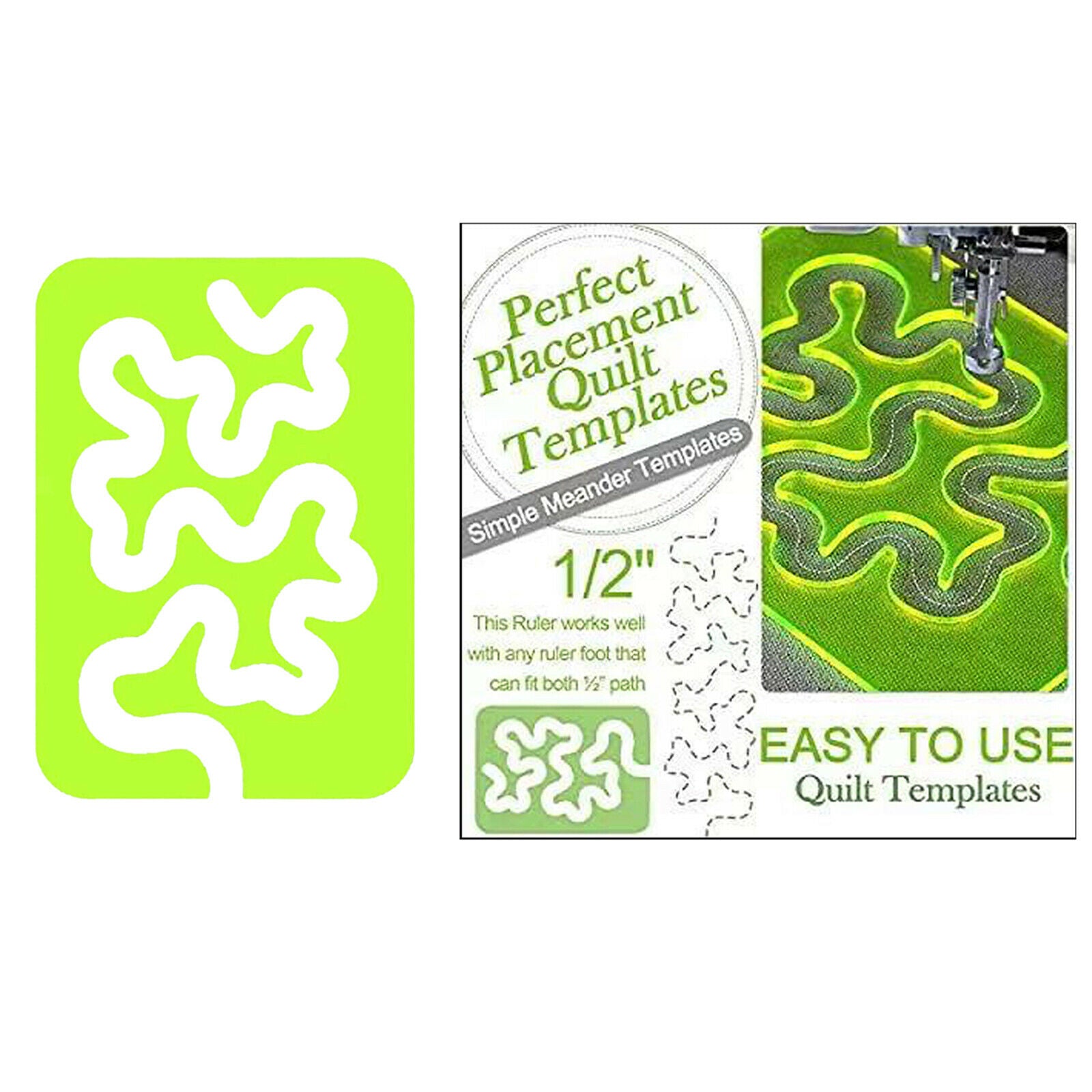 Quilting Template Ruler Home Sewing Quilting Free Motion Quilt Templates