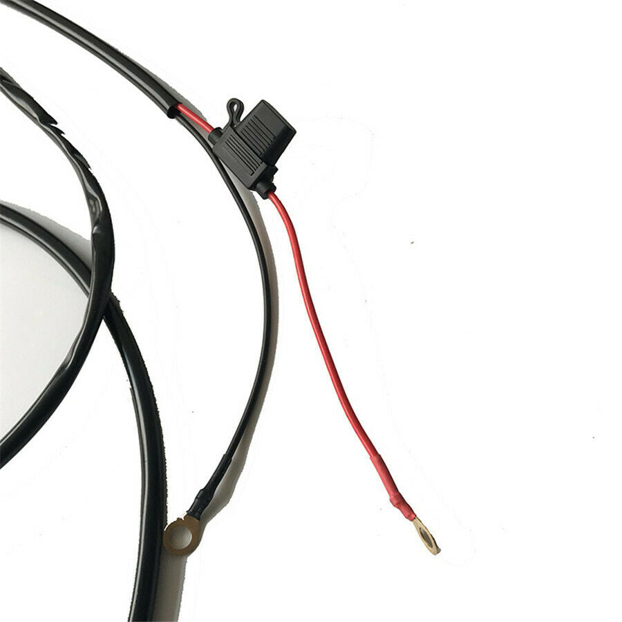 Wiring Harness LED Light Bar  9005/H4 High Beam Driving Light Quickly Turn 12V