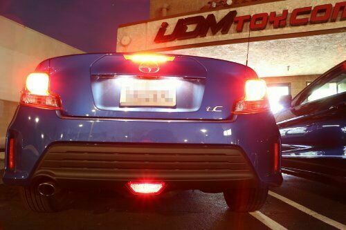 High Power F1 Style 12LED Red Auto Car 3rd Third Rear Tail Brake Light Stop Lamp
