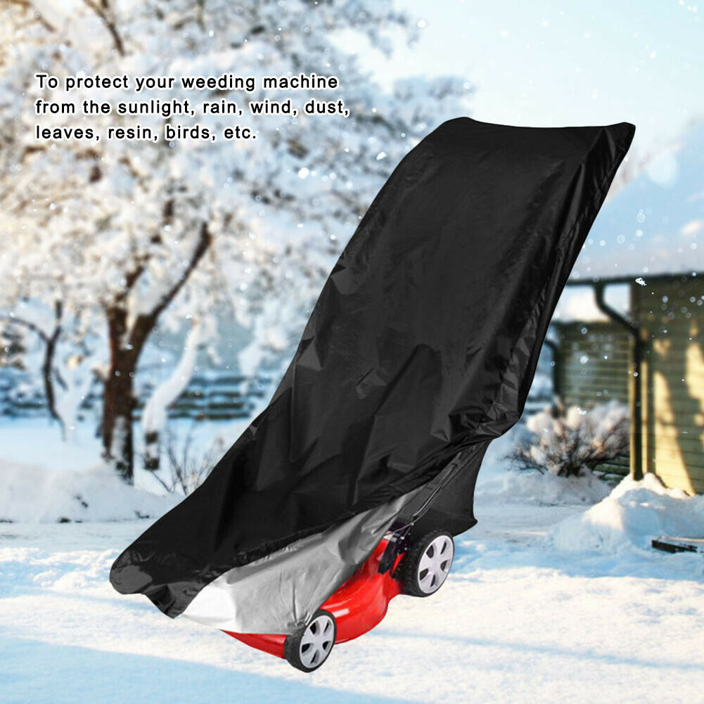 Lawn Mower Dust Cover Anti-UV Dust Rain Water Proof Furniture Protection Bag