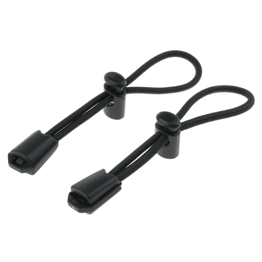 3X Backpack Hiking Stick Holder Walking Pole Fixing Buckle Rope Elastic Rope