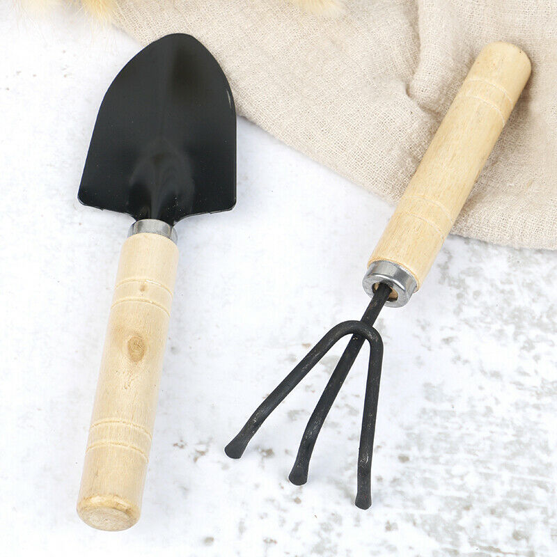 2pc Gardening Tools Mini Garden For Tools Small Shovel Hoe Plant Potted T.l8