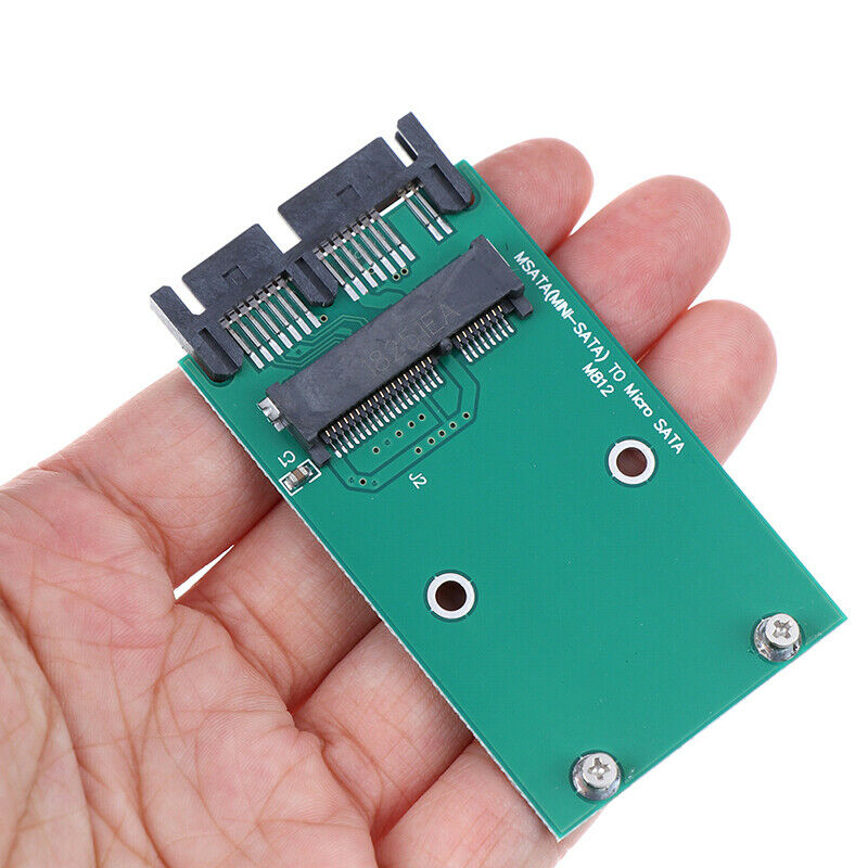 1Pc Mini PCIe PCI-e mSATA 3x5cm SSD To 1.8" Micro SATA Adapter Converter .l8