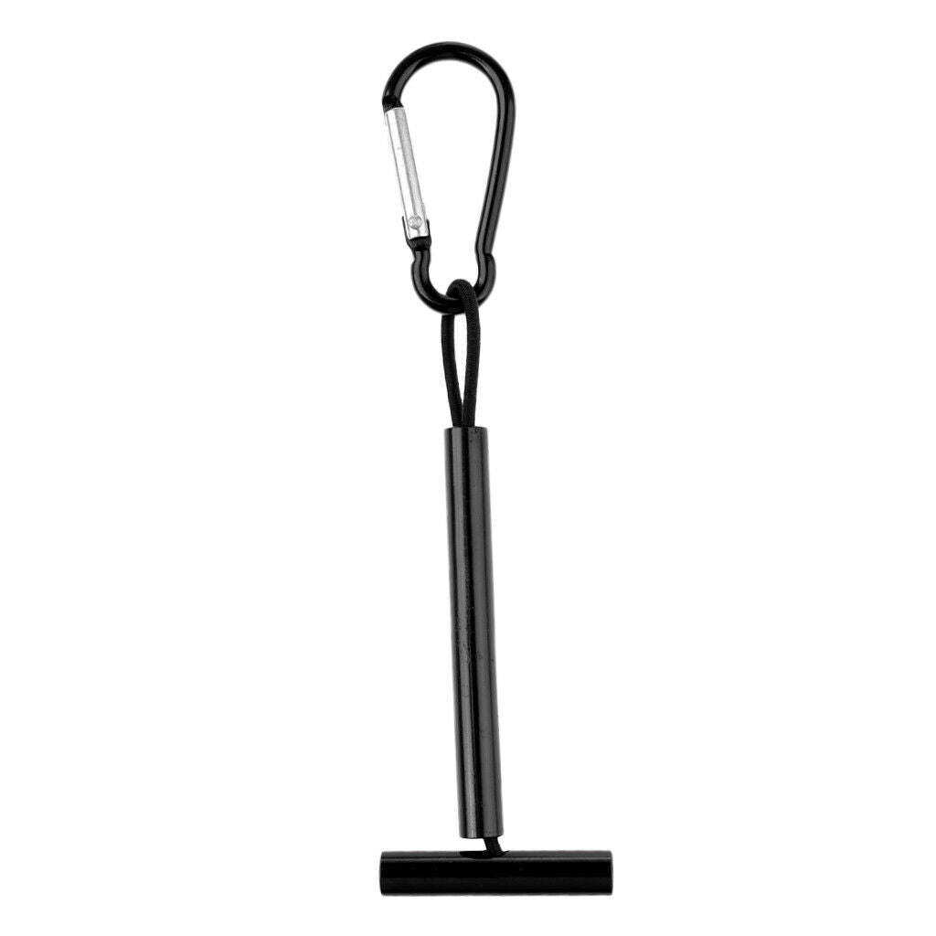 Fly Fishing Tippet Spool Holder Black, Holds Up to 6 Tippet Spools