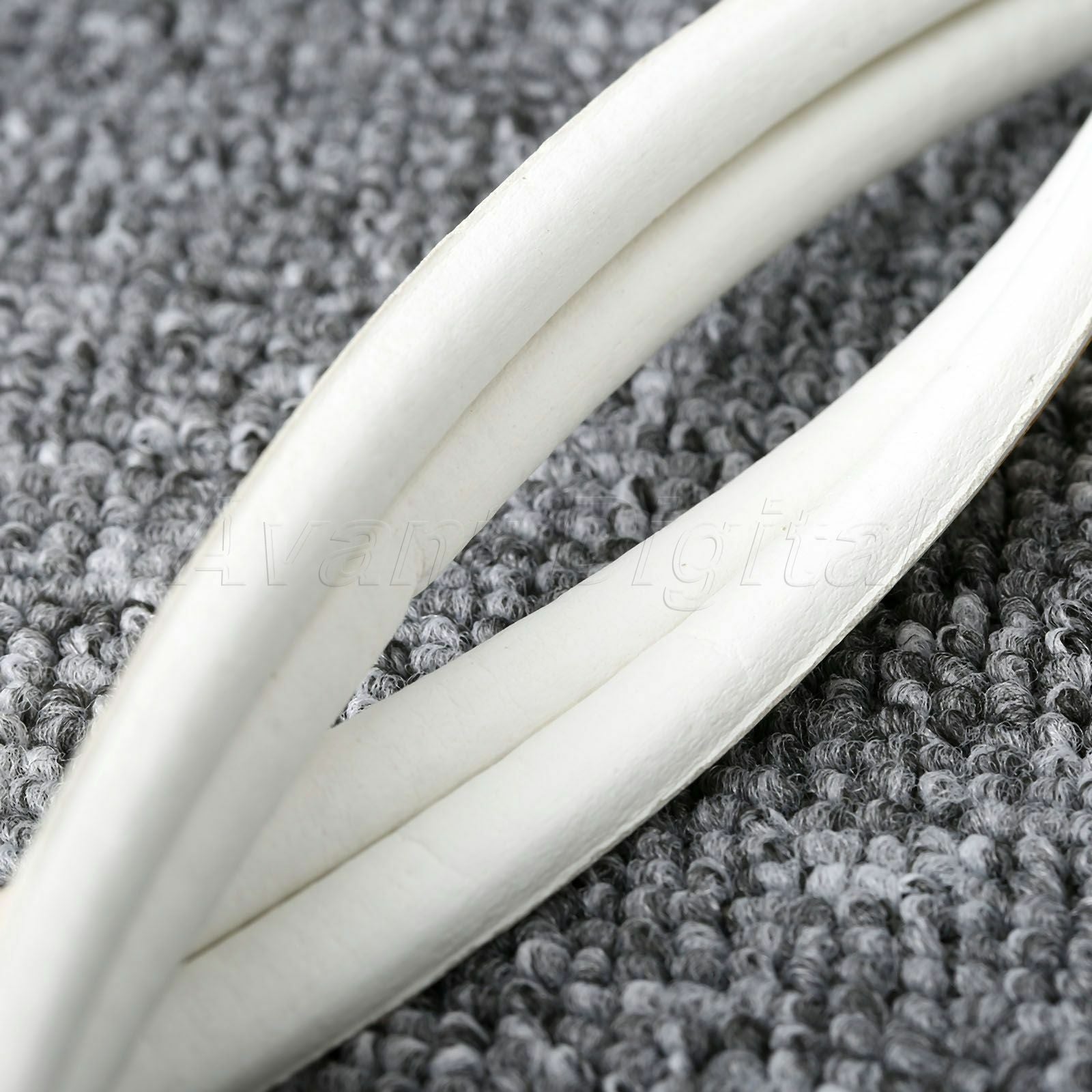 5M D Type Seal Strip Self Adhesive Auto Car Window Door Draught Excluder Foam