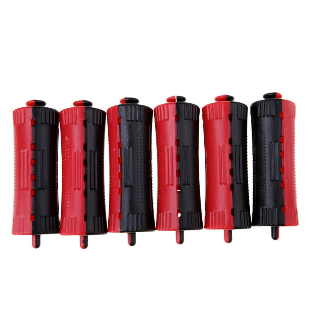 6 Pieces Hair Grip Curlers Rollers Salon Hairdressing Styling Tool 9.6x3.1 cm
