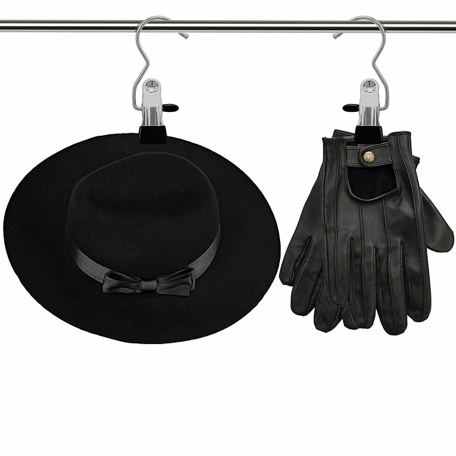 10pcs/Lot Metal Clip Peg Veil Scarf Clothes Display Hanger Random Color