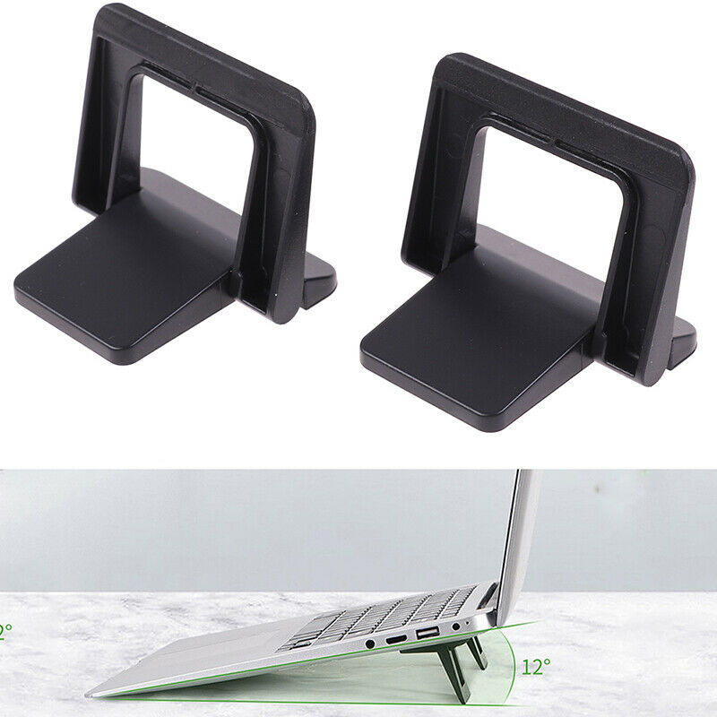 Mini Portable Invisible Laptop Holder Adjustable Cooling Stand Foldable NFDEAU