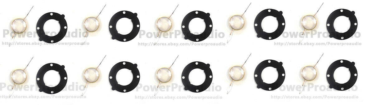 10 piece /lots Replacement Diaphragm for JBL 2414 2414H voice coil+black paper