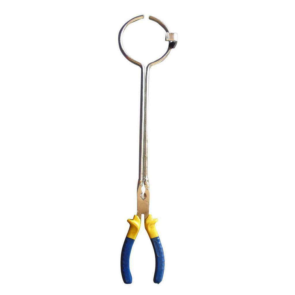 Heavy-duty 16'' Crucible Tongs Graphite Furnace Melting Melting Holder Plier