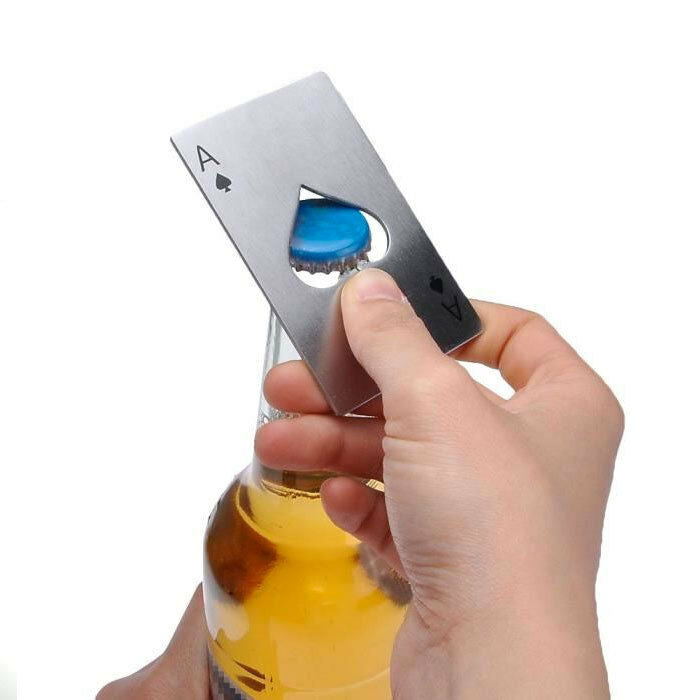 Bottle Opener Opens Bottle Of Beer Ace Pique Format Map Credit New