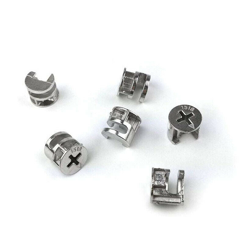 2X(75 Pcs Furniture Connecting Cam Lock Fittings, Furniture Connecting FastG5O7)