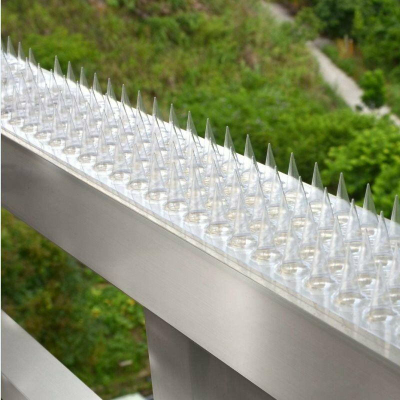 1Pcs Fence Wall Spikes Cat Animal Repellent Anti Theft Walls Sheds St.l8