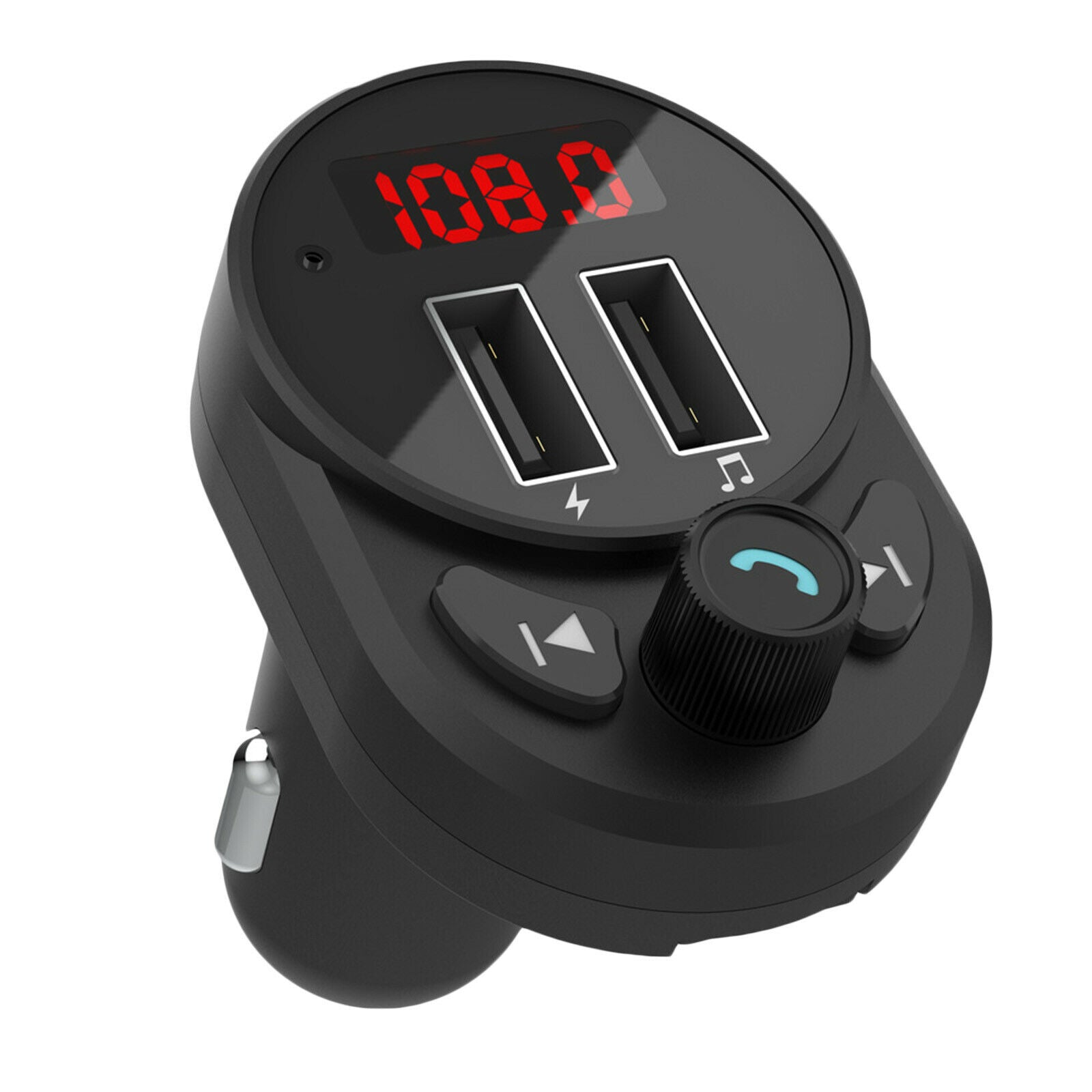 Portable FM Transmitter Bluetooth Car Kit MP3 Music TF Card AUX Player