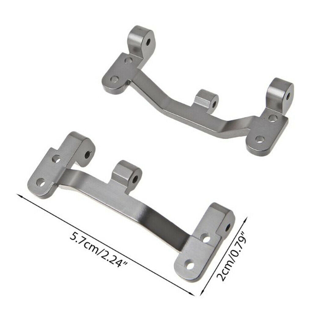 2x 1:16 Metal Made Pull Rod Base Seat for WPL C24 C14 C14K C24K RC Car