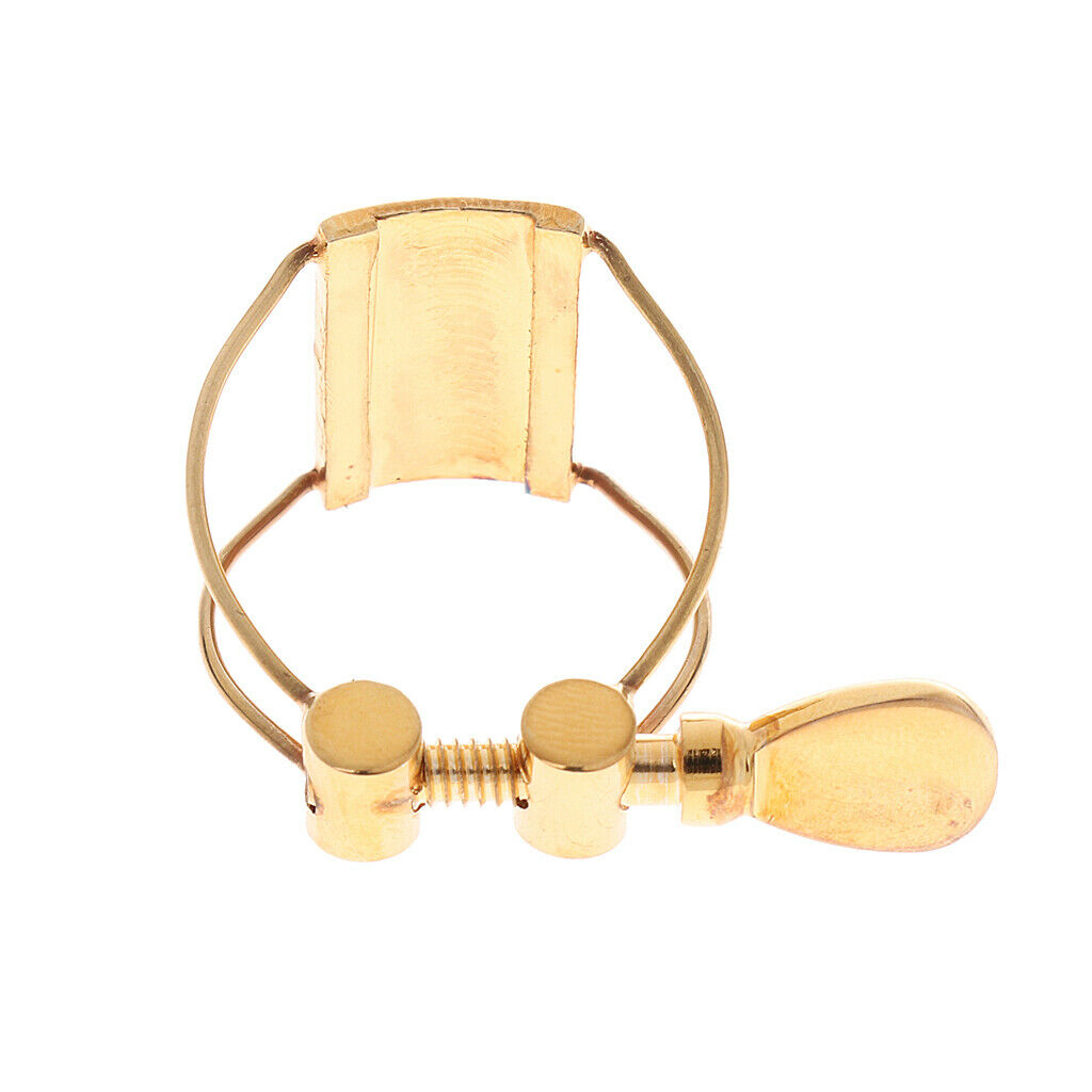 Soprano Saxophone Ligature With Ligature Clip Fastener For Musicians Playing