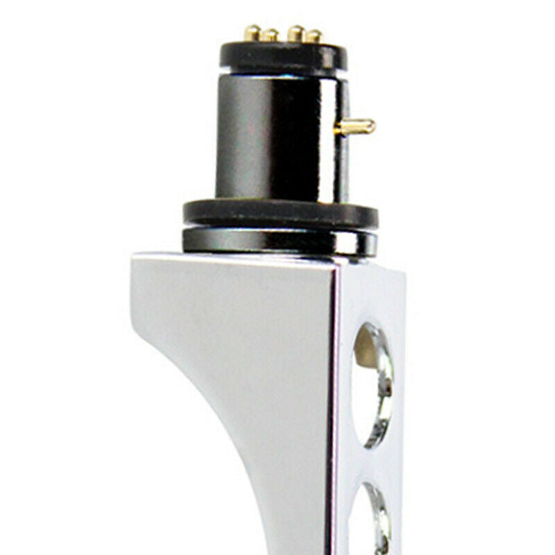 Universal LP Disc Record Player Phono Turntable Headshell 4-Pin Aluminum AlloyW5