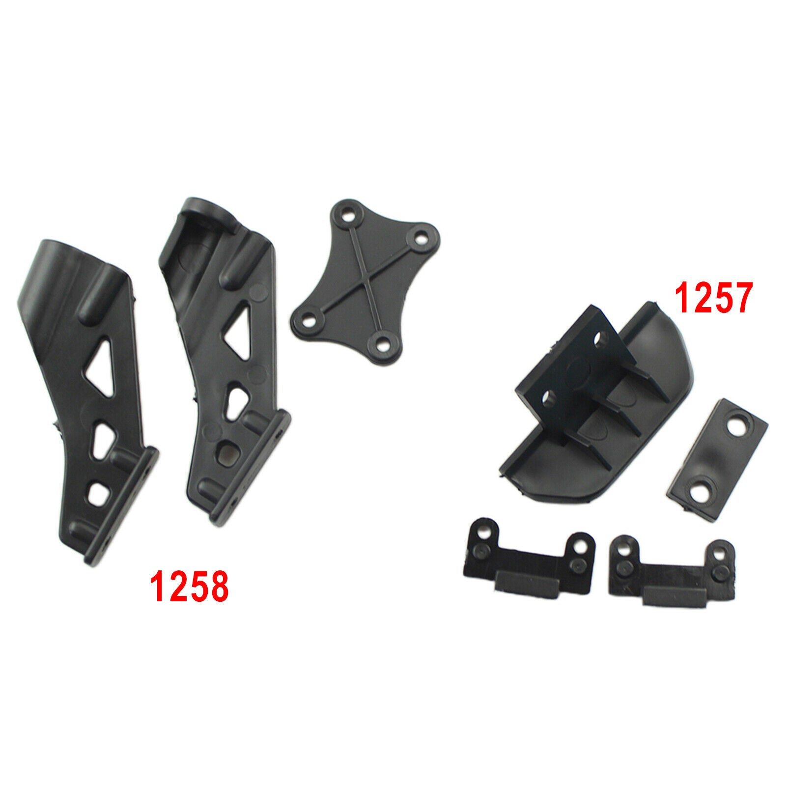 Plastic Anti Collision Bumper Tail Wing Parts for WLtoys 144001 RC Car Accs