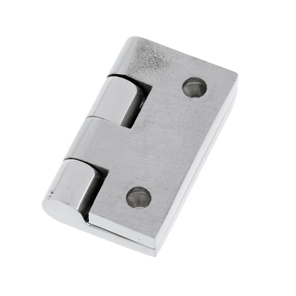 4x Caravans RV Yacht Door Wing Hinge Stainless Steel Polished Chromed DIY
