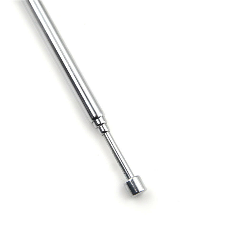 Metal Full-channel AM FM Radio Telescopic Antenna 63cm Length 4 Sections.l8
