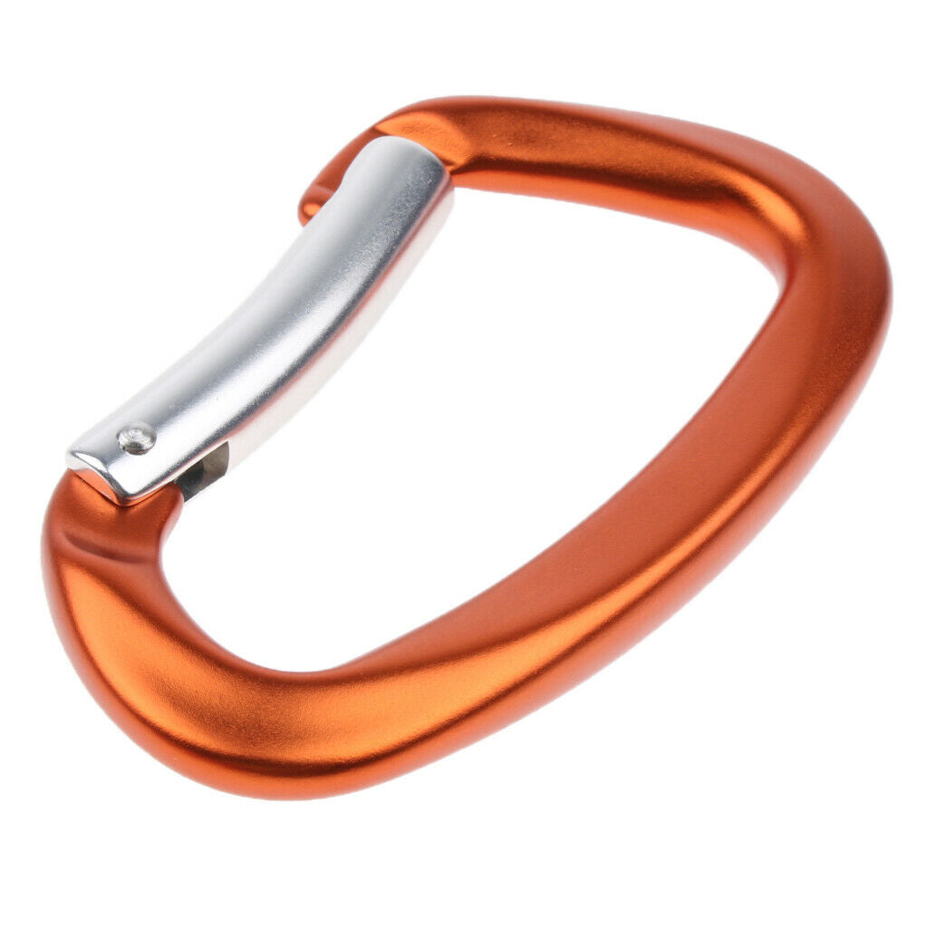 12KN Quickdraw Spring Clip Carabiner Buckle For Keyring Backpack Clamp