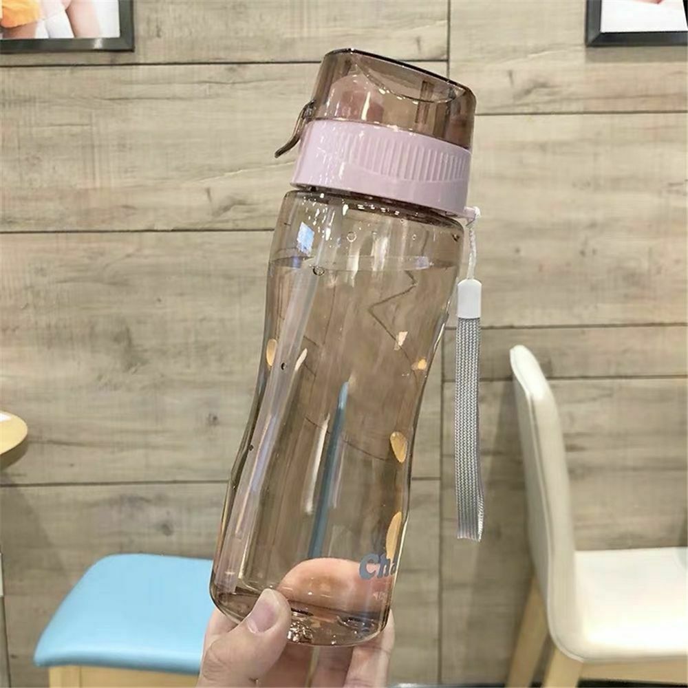 Portable Gym Travel Drinks Mugs Free Leakproof Sports Water Bottle Clear Bottle