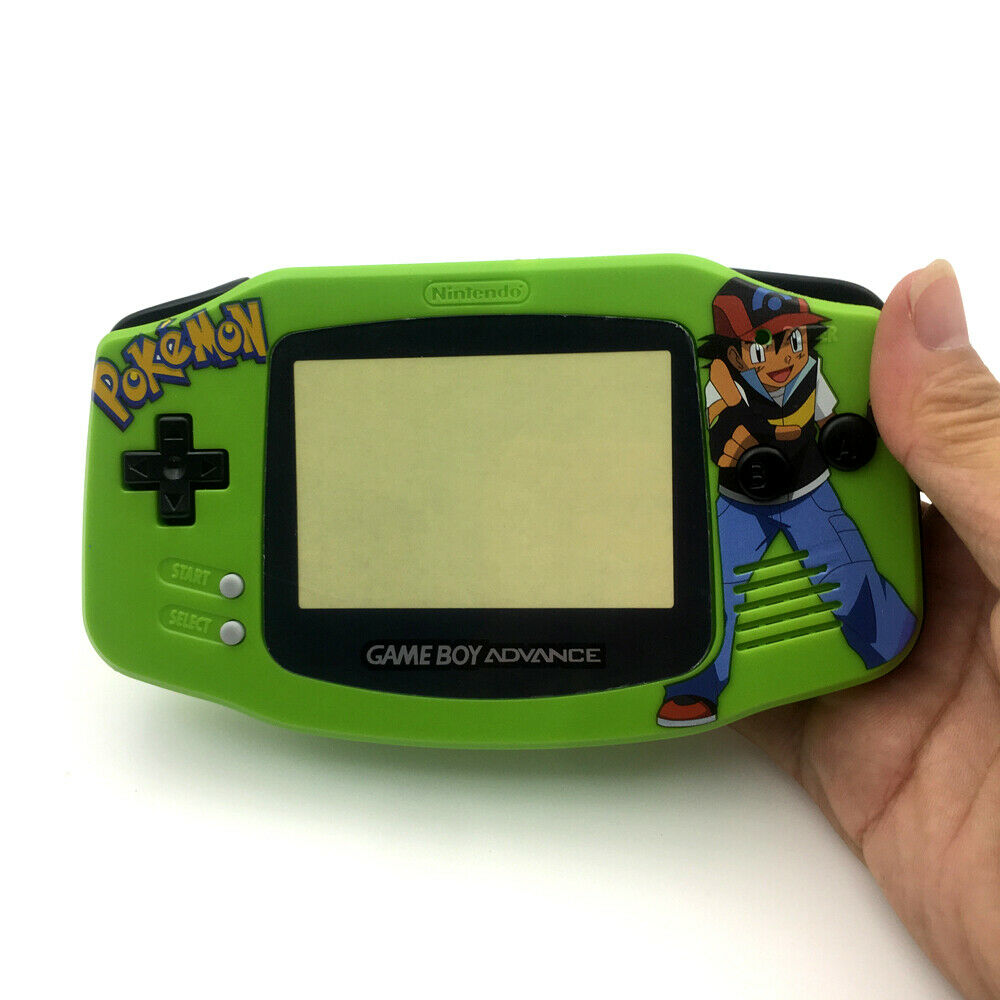 Pokemen Green GBA Shell Housing Case Cover For Nintendo Game Boy Advance console