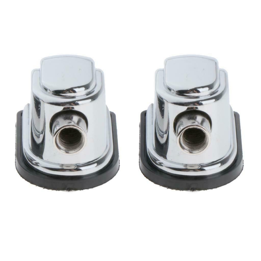 2Pcs Metal Bass Drum Lugs Drum Set DIY Percussion for Performers Beginners