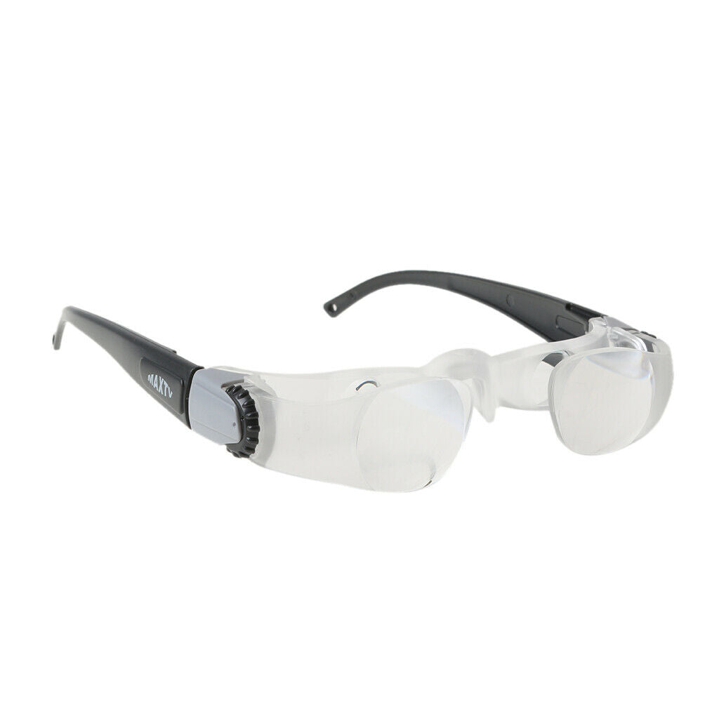 Loupes 2.1X 0 to 300 Dradi Magnifier Glasses for Watching TV Computer Fishing