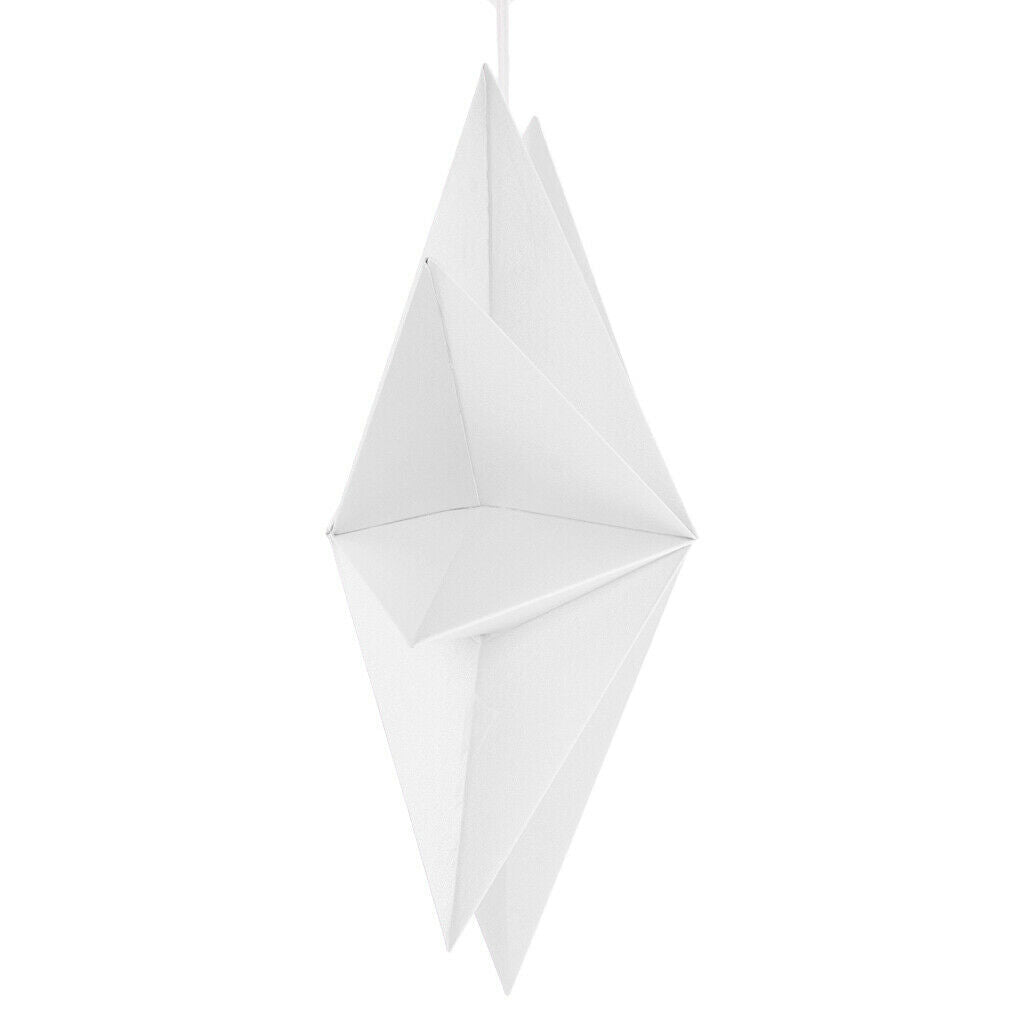 2pcs Paper Star Party Hanging Craft Wedding Decoration Hanging Ornaments