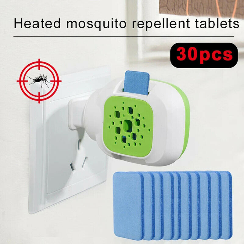 30PCs Mosquito Repellent Tablets Sheet Anti Mosquito Pest Repeller No Tox.l8