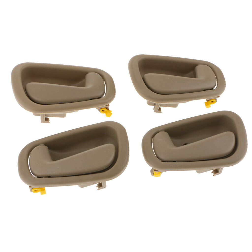 4x Beige Car Inside Interior Door Handle For 98-02  Corolla Chevrolet
