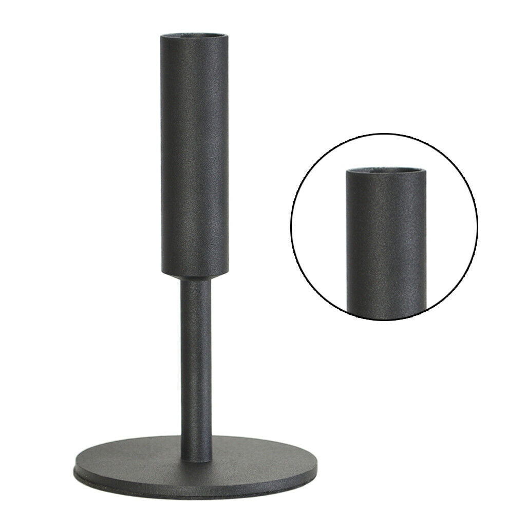 Simple Metal Taper Candle Holders Candlelight Stand Candlestick Home Decors
