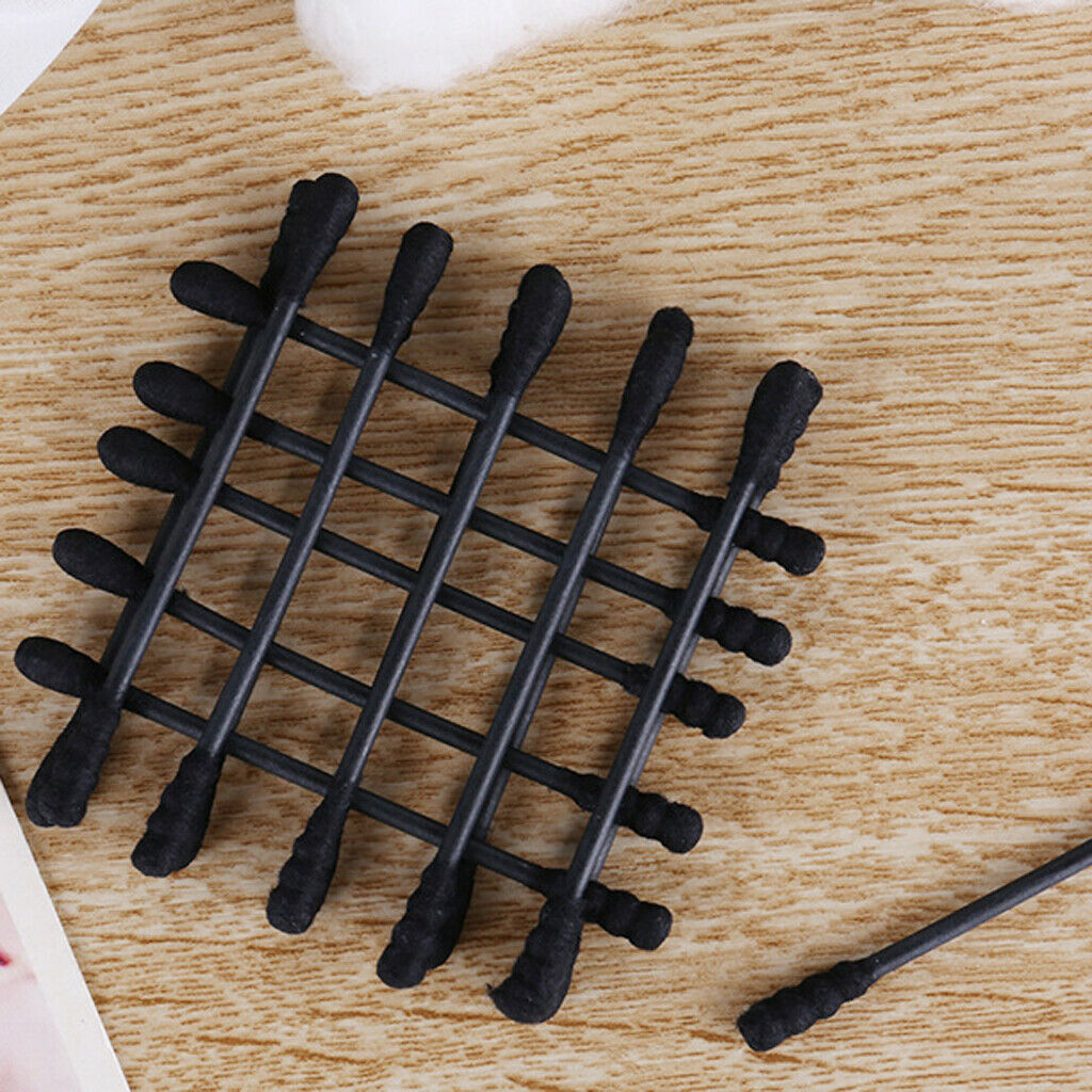 200pcs Cotton Makeup Remover Cotton Swabs Tip   Earwax Cleaning Sticks